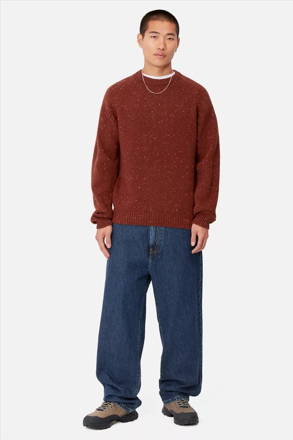 Carhartt WIP - Donkerblauwe Aaron jeans