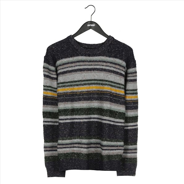 Antwrp - Donkerblauwe Striped trui