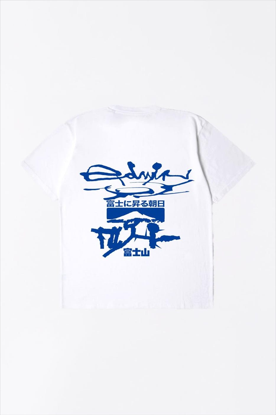 Edwin - Witte Mount Fuji Dusk T-shirt