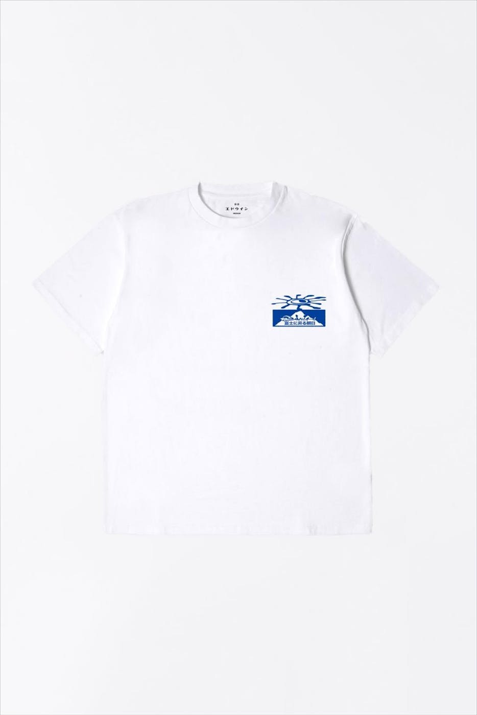 Edwin - Witte Mount Fuji Dusk T-shirt