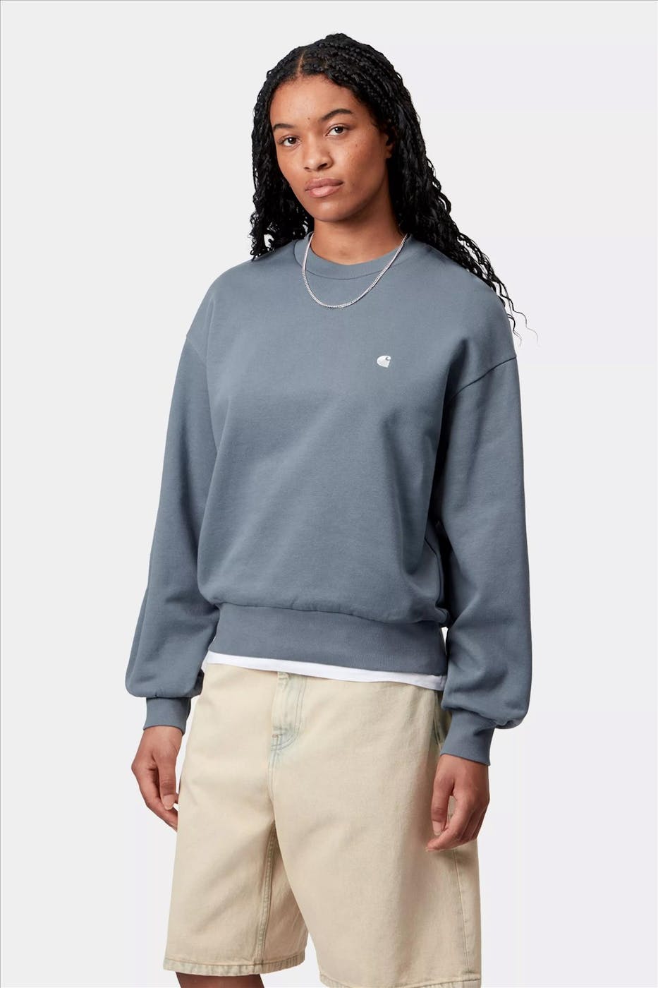 Carhartt WIP - Blauwe Casey sweater