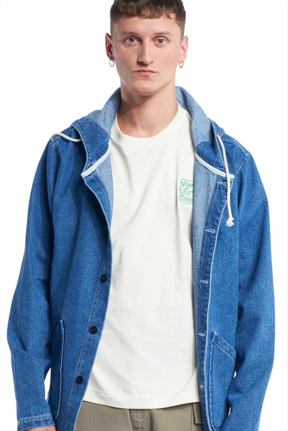 OLOW - Donkerblauwe Gowa jas