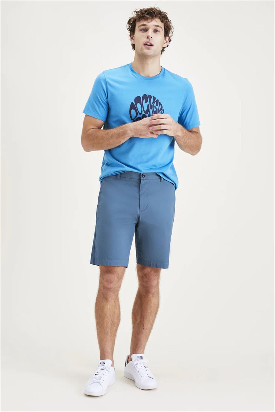 Dockers - Blauwe Modern chino short