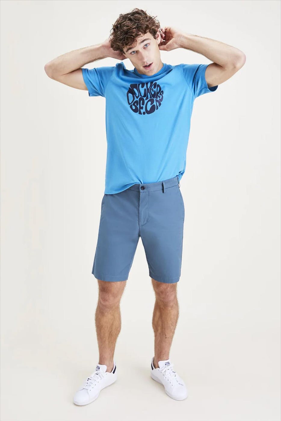 Dockers - Blauwe Modern chino short
