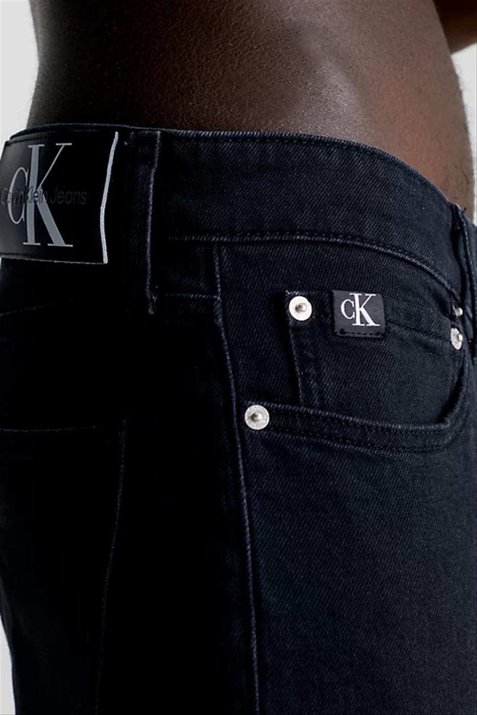 Calvin Klein Jeans - Zwarte Slim jeans