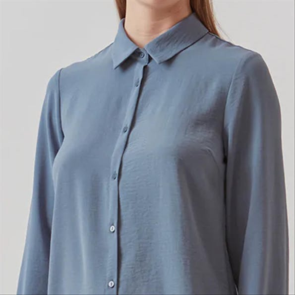 Modström - Blauwe Ossa blouse