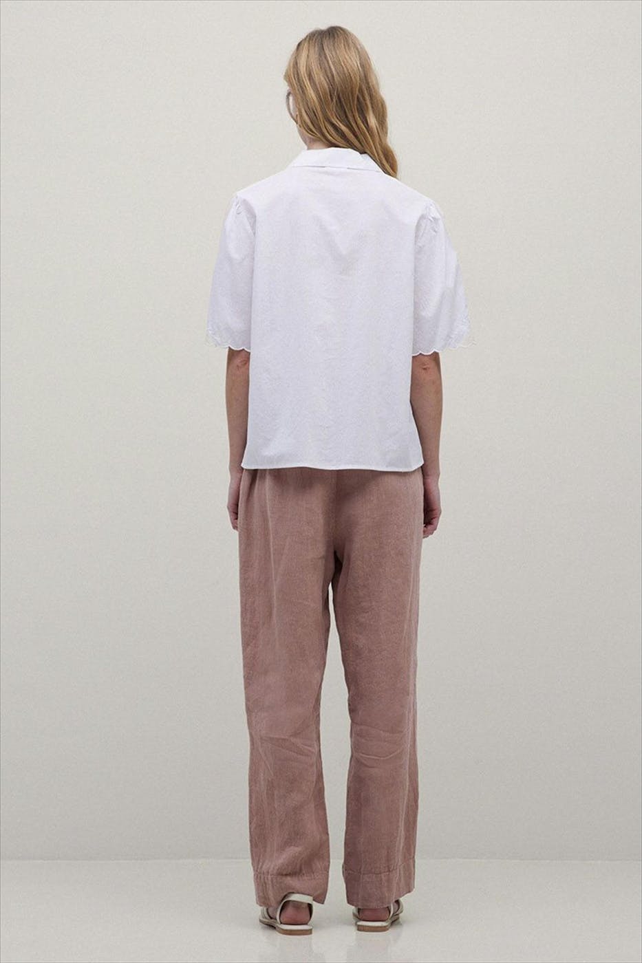 YERSE - Witte Brodery blouse