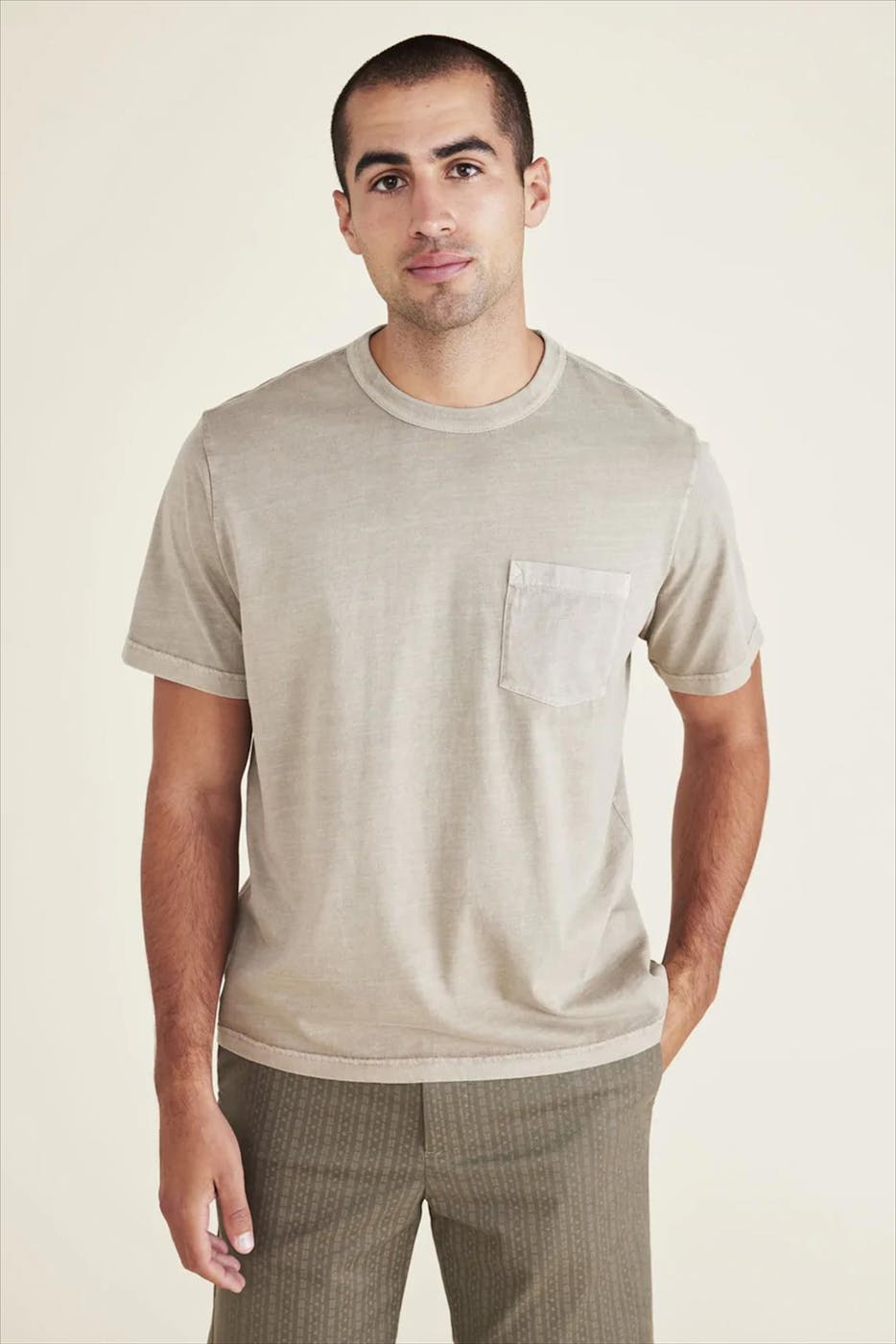Dockers - Oudgroene Pocket T-shirt