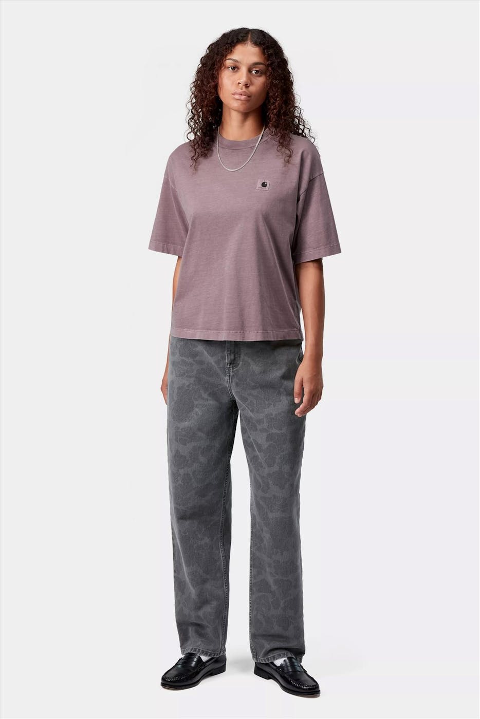 Carhartt WIP - Paarse Nelson T-shirt
