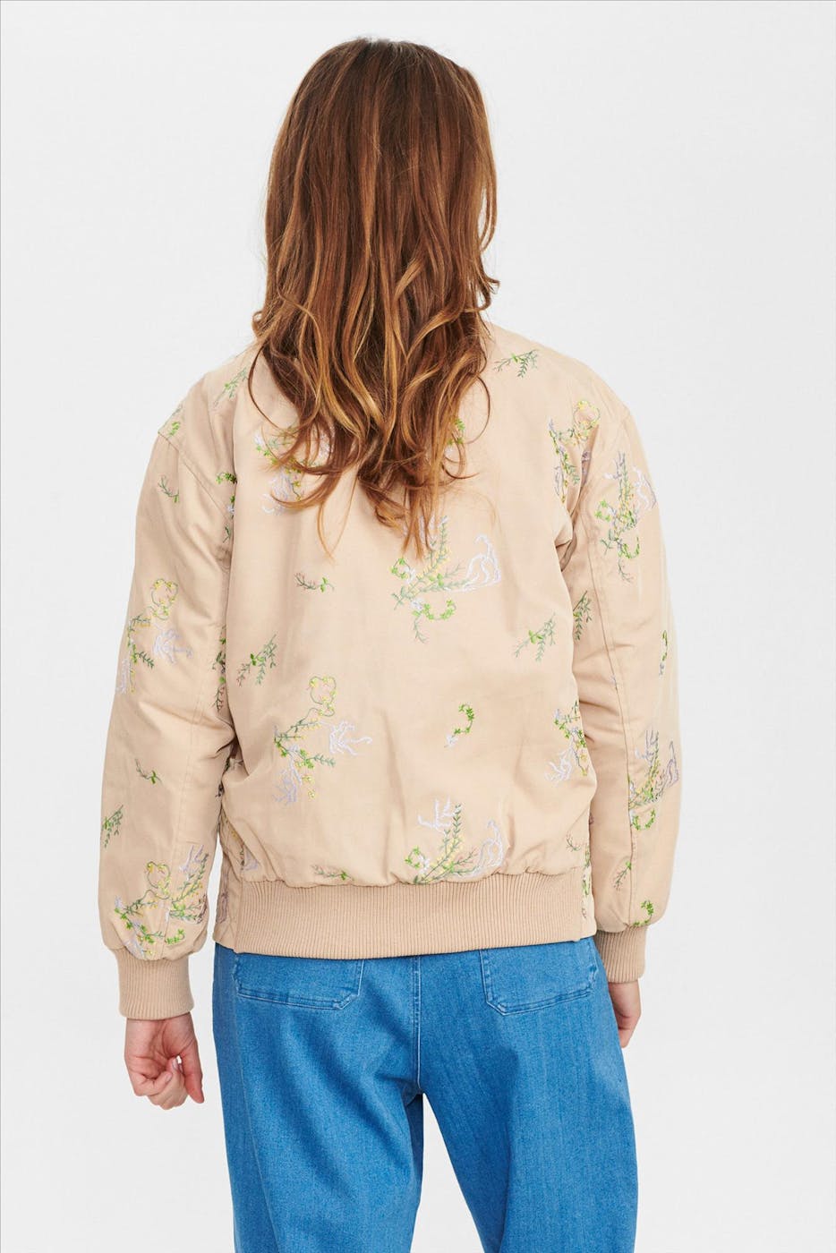 Nümph - Beige Nuassis Bomber Jacket