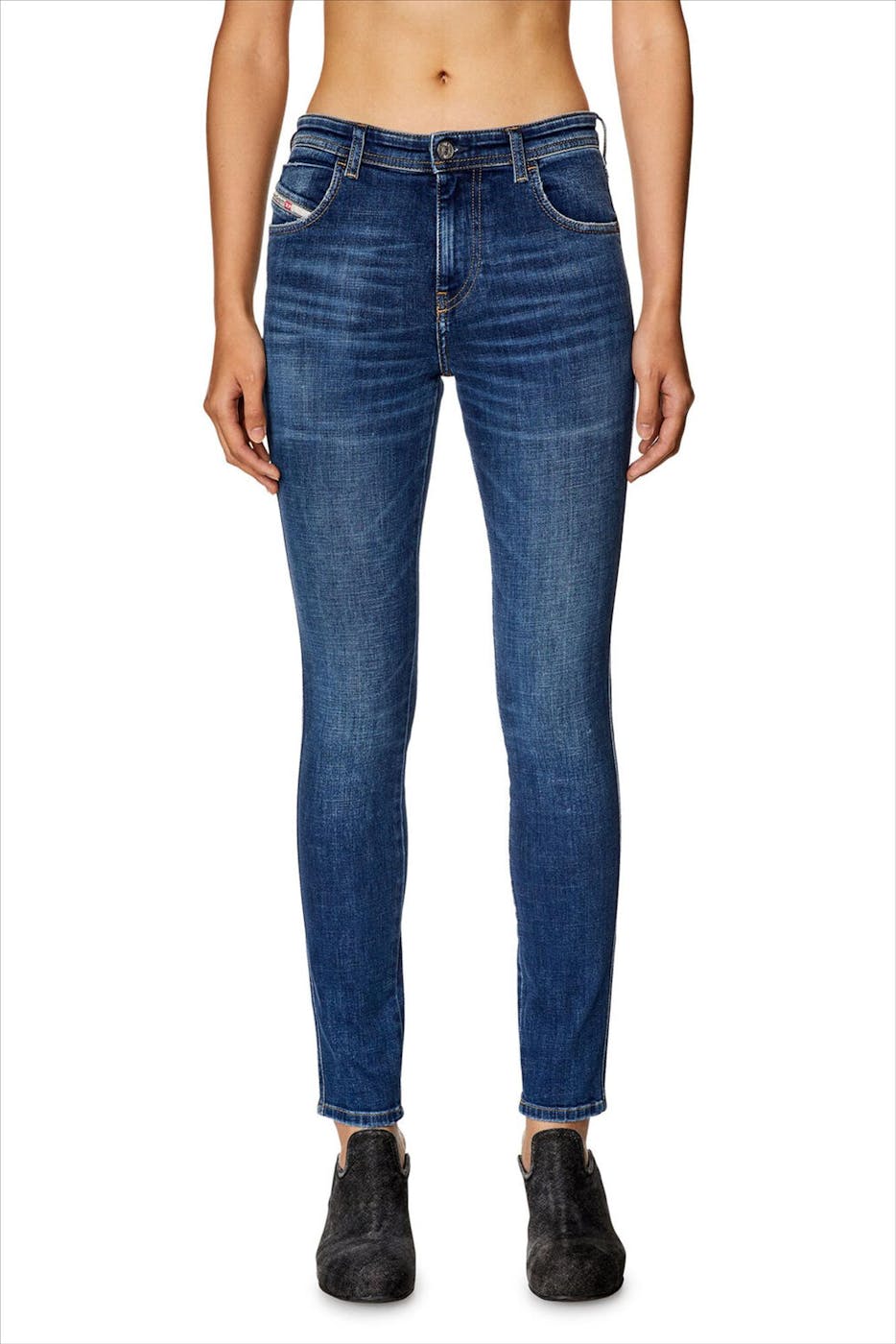 Diesel - Donkerblauwe 2015 Babhila jeans