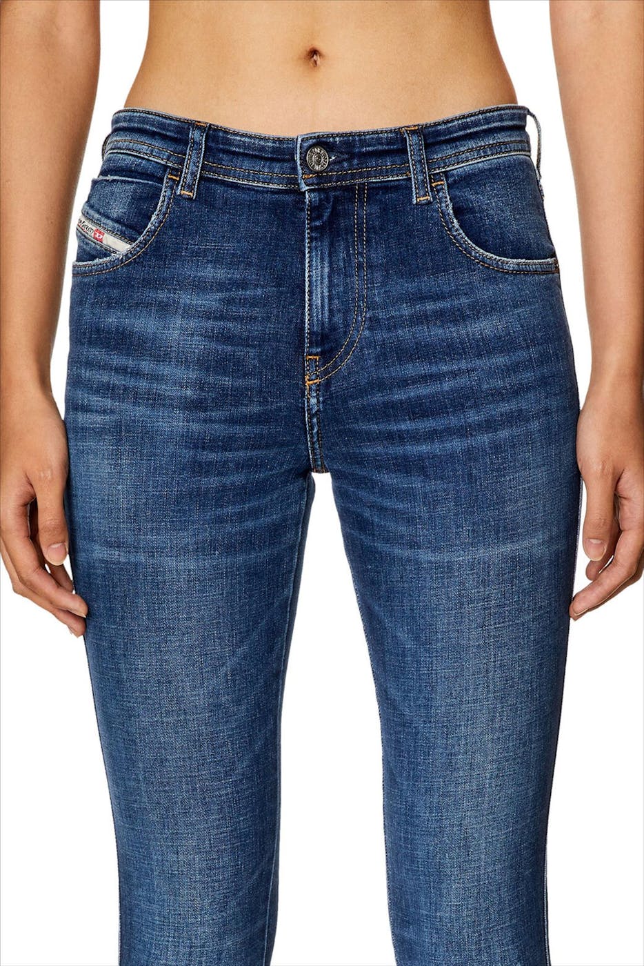 Diesel - Donkerblauwe 2015 Babhila jeans