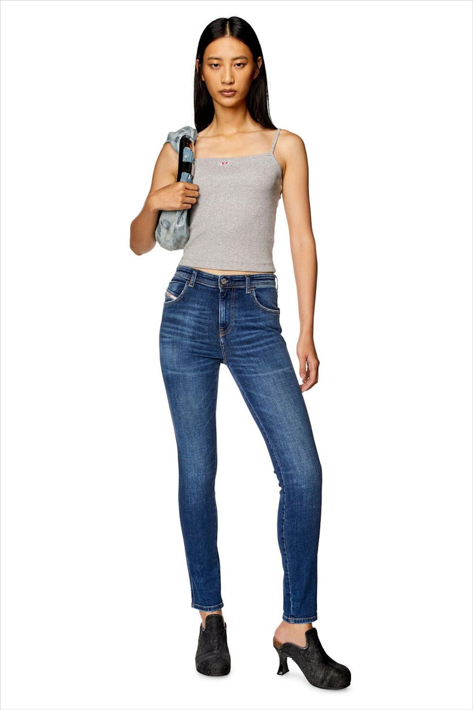 Diesel - Donkerblauwe 2015 Babhila jeans