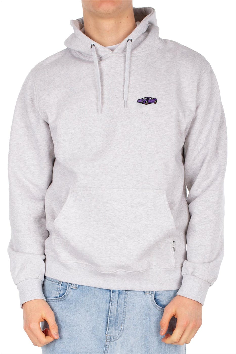 Iriedaily - Lichtgrijze No Wheels hoodie