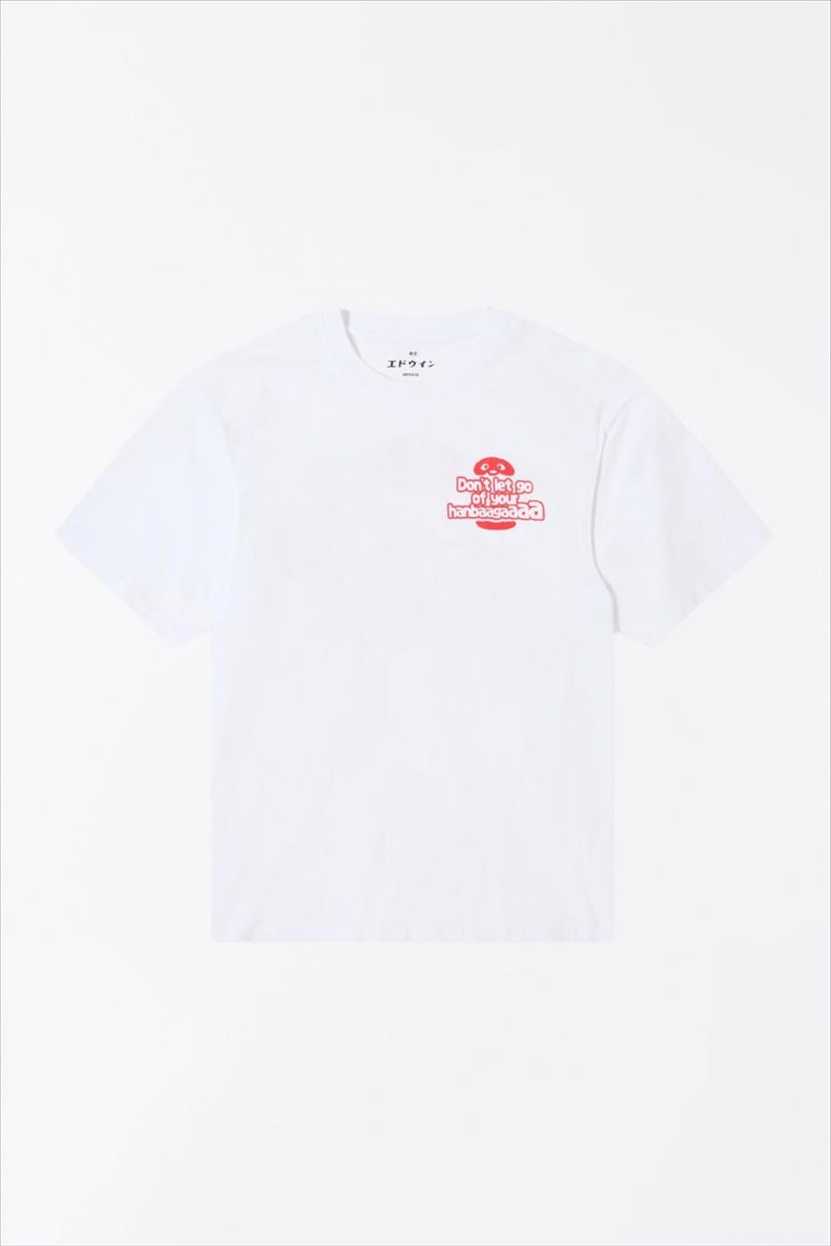 Edwin - Witte Tanuki T-shirt