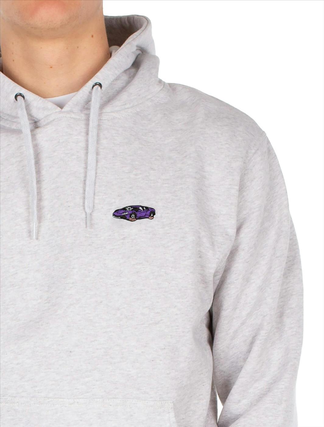 Iriedaily - Lichtgrijze No Wheels hoodie