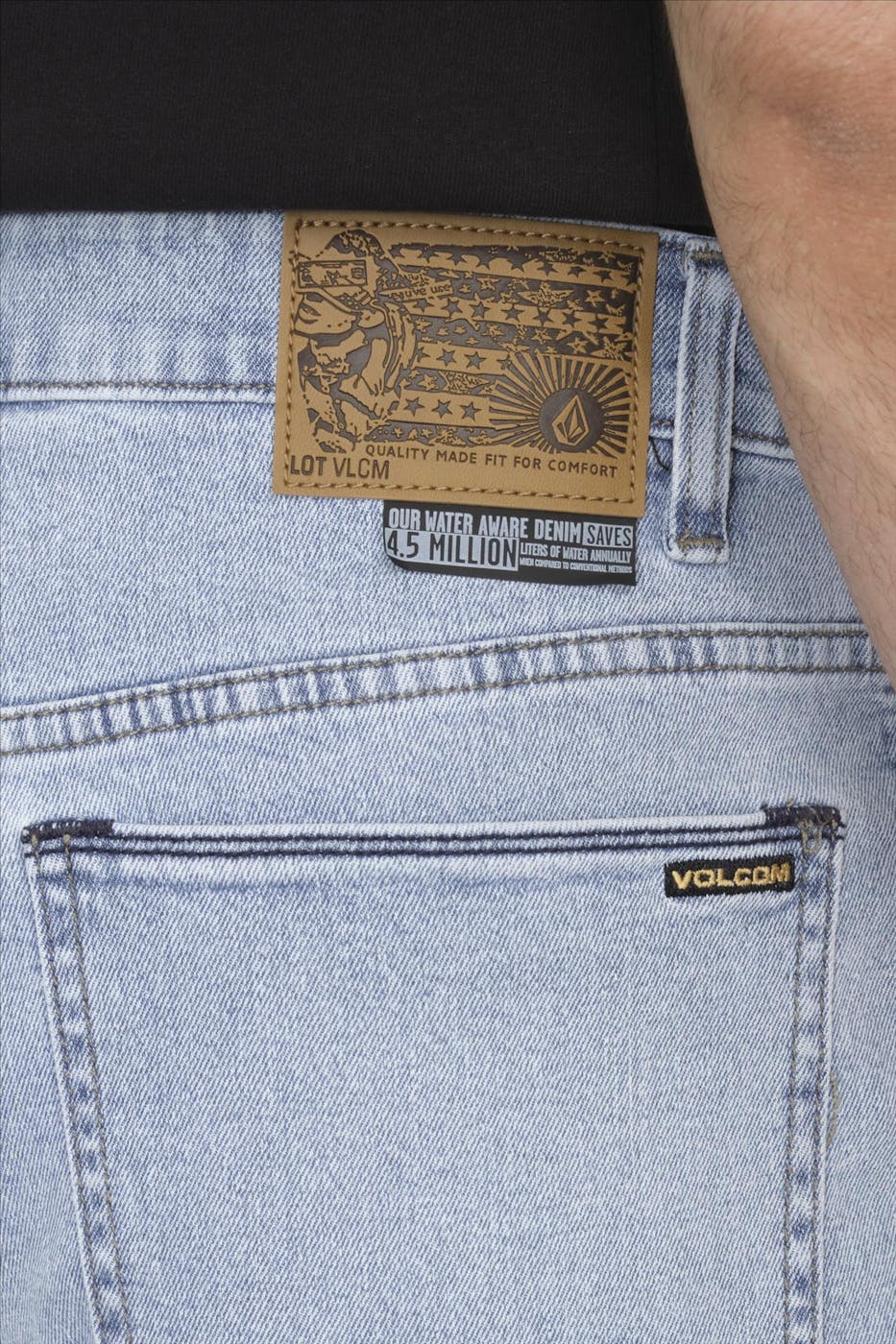Volcom - Lichtblauwe Modown jeans
