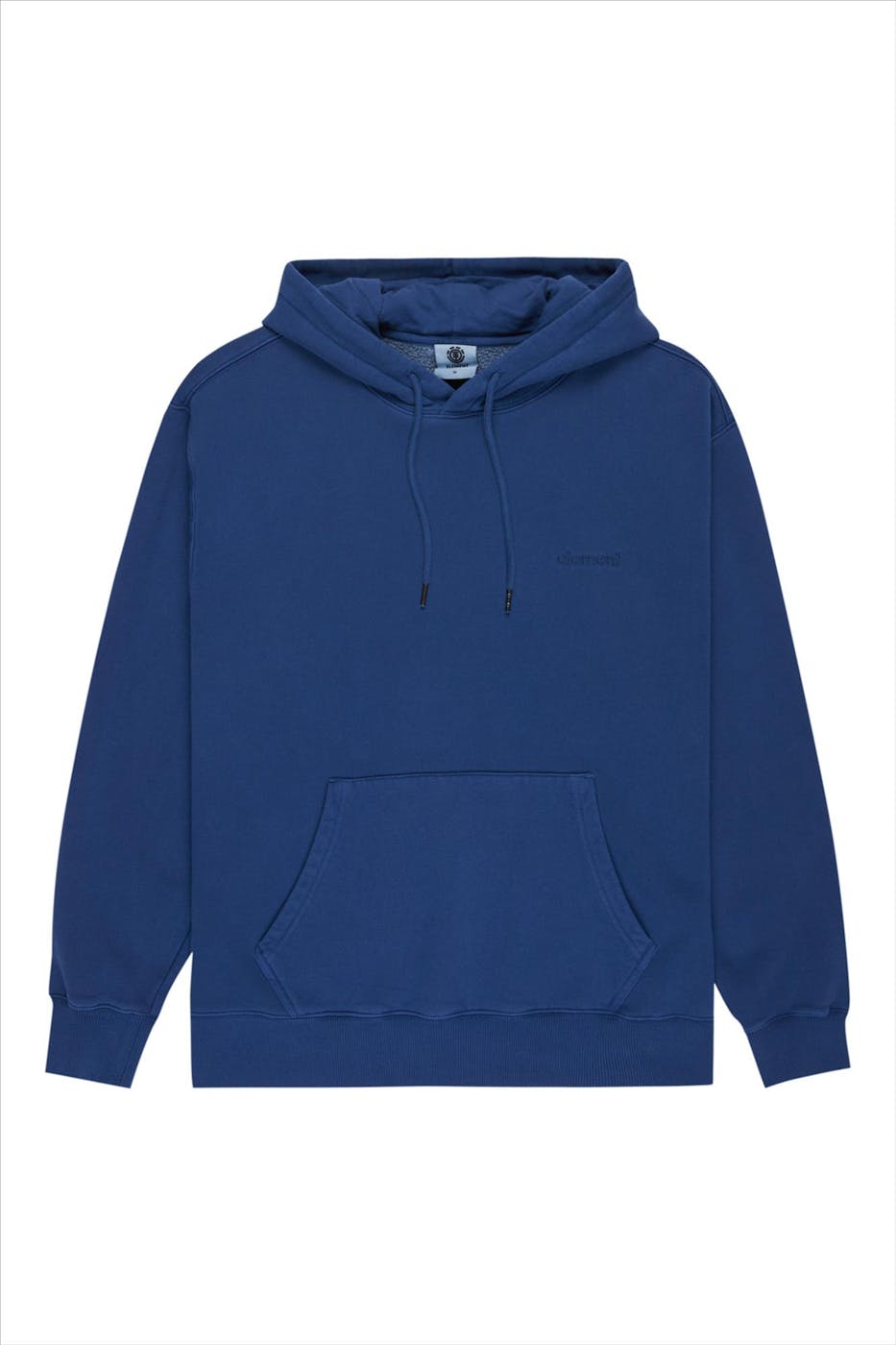 Element - Donkerblauwe Lowcase Pigment hoodie