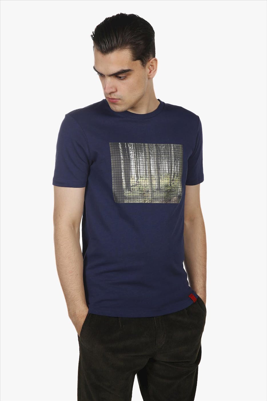 Antwrp - Donkerblauwe bos T-shirt