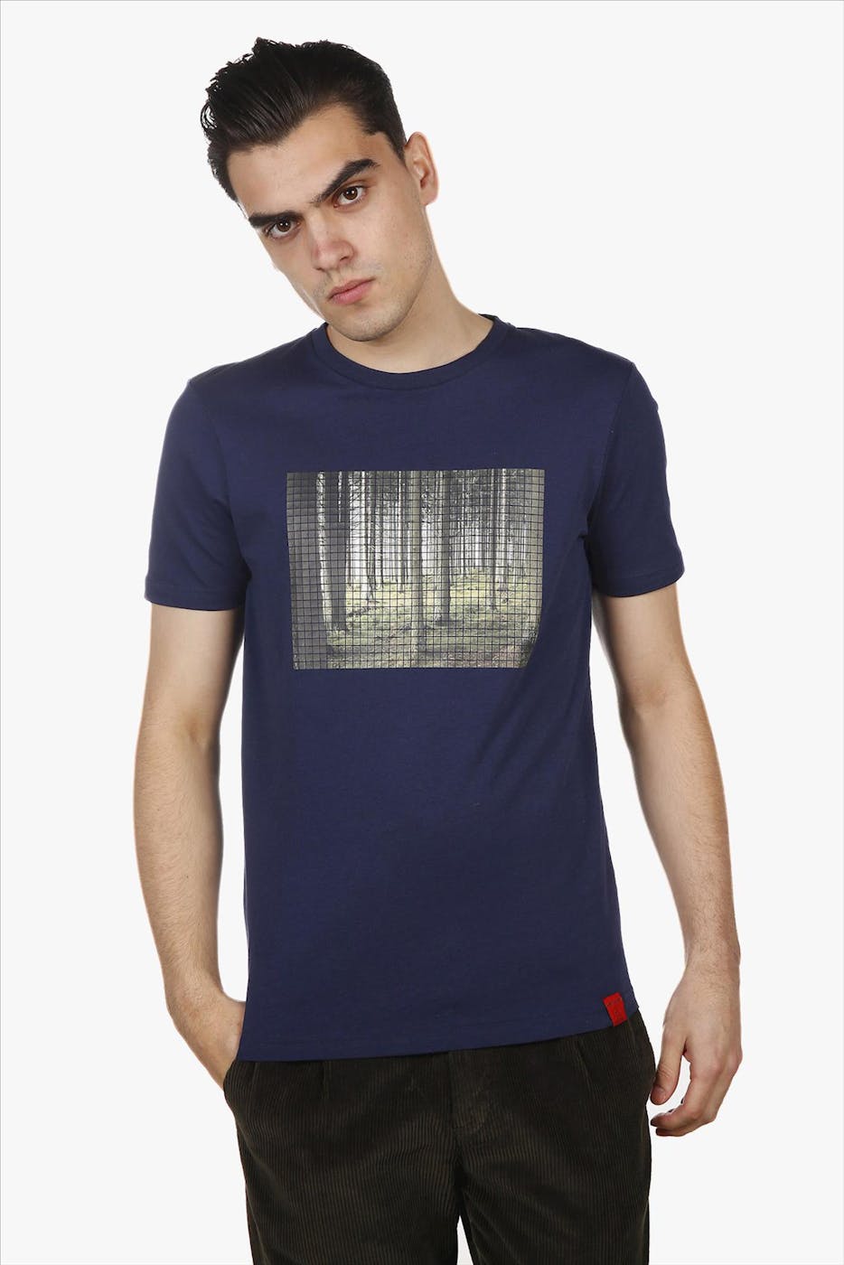 Antwrp - Donkerblauwe bos T-shirt