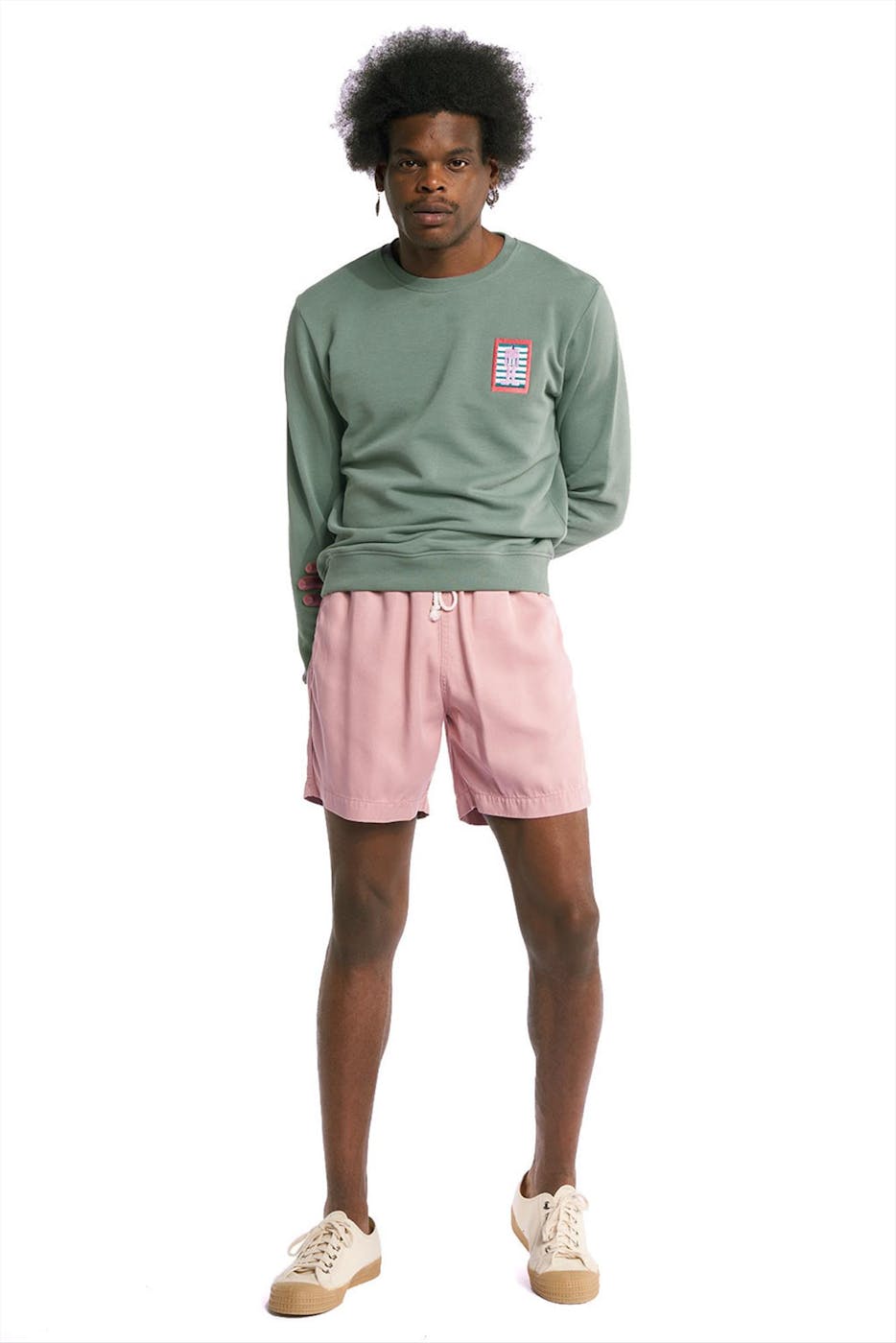 OLOW - Groene Laze sweater