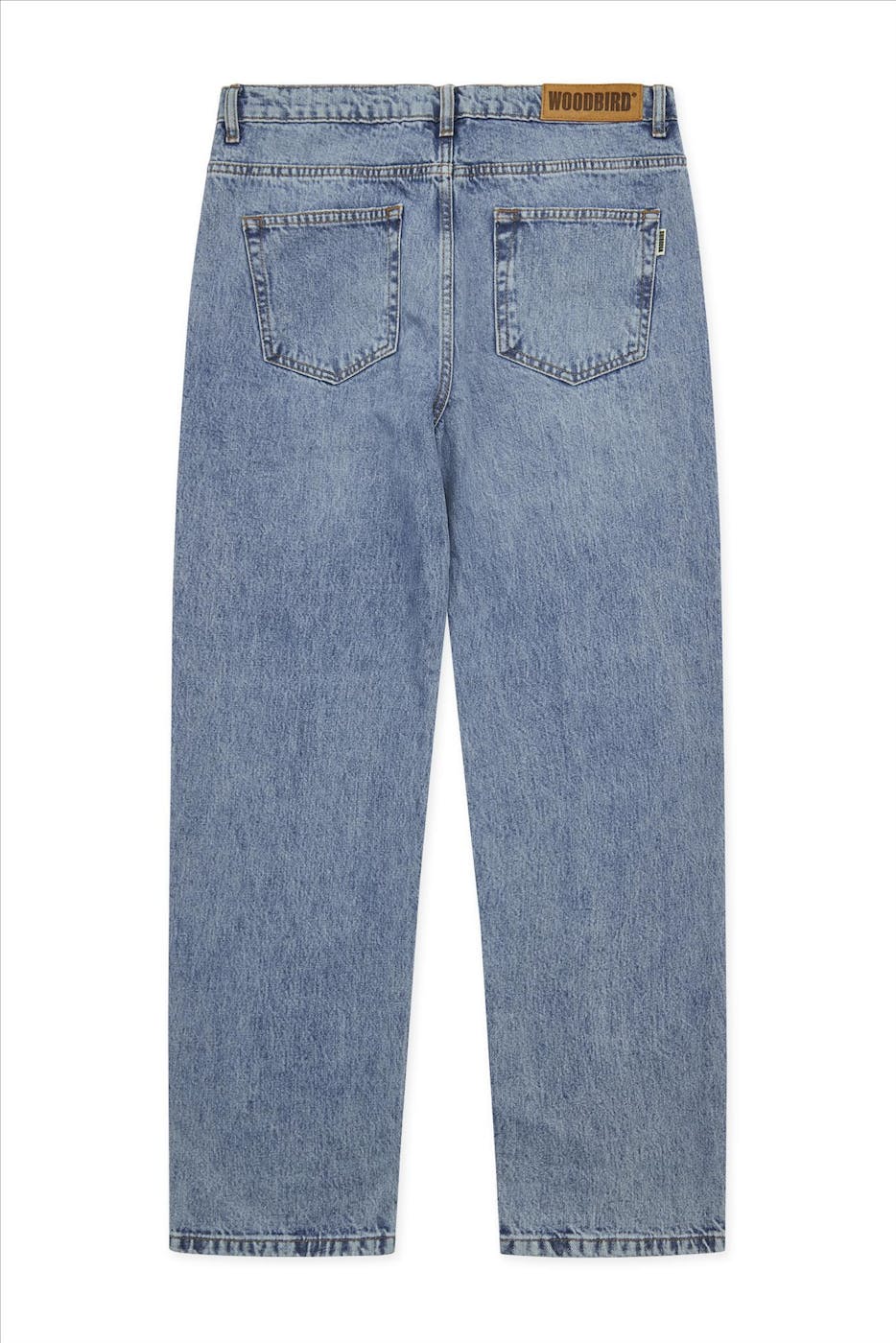 WOODBIRD - Blauwe Washed Leroy Arctic jeans