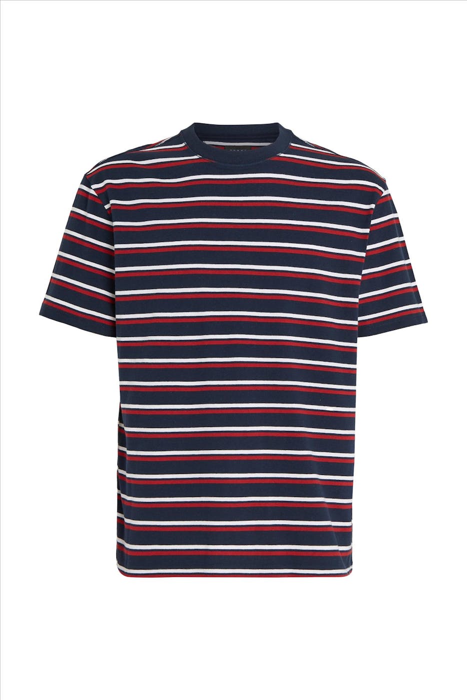 Tommy Jeans - Donkerblauwe Easy Stripe T-shirt