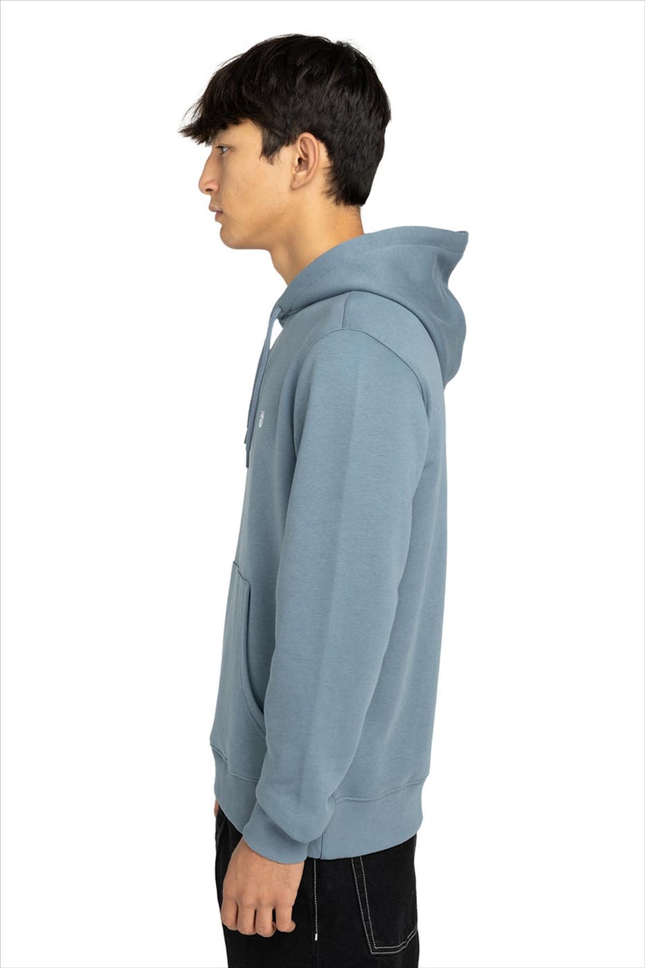 Element - Lichtblauwe Icon Embroidery hoodie