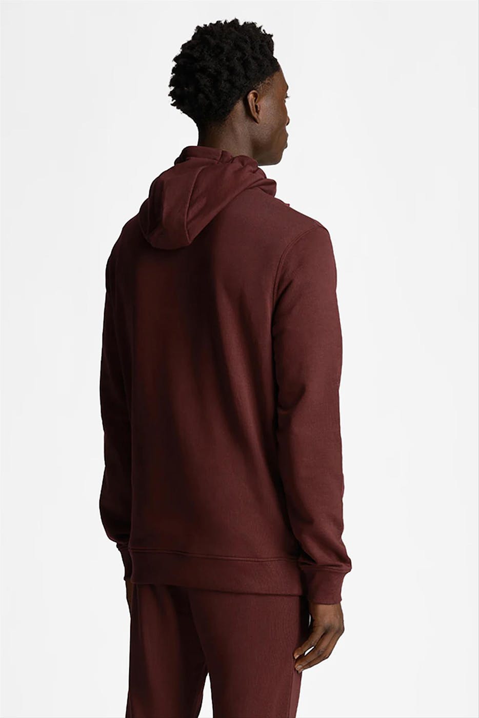 Lyle & Scott - Bordeaux Tonal Eagle hoodie