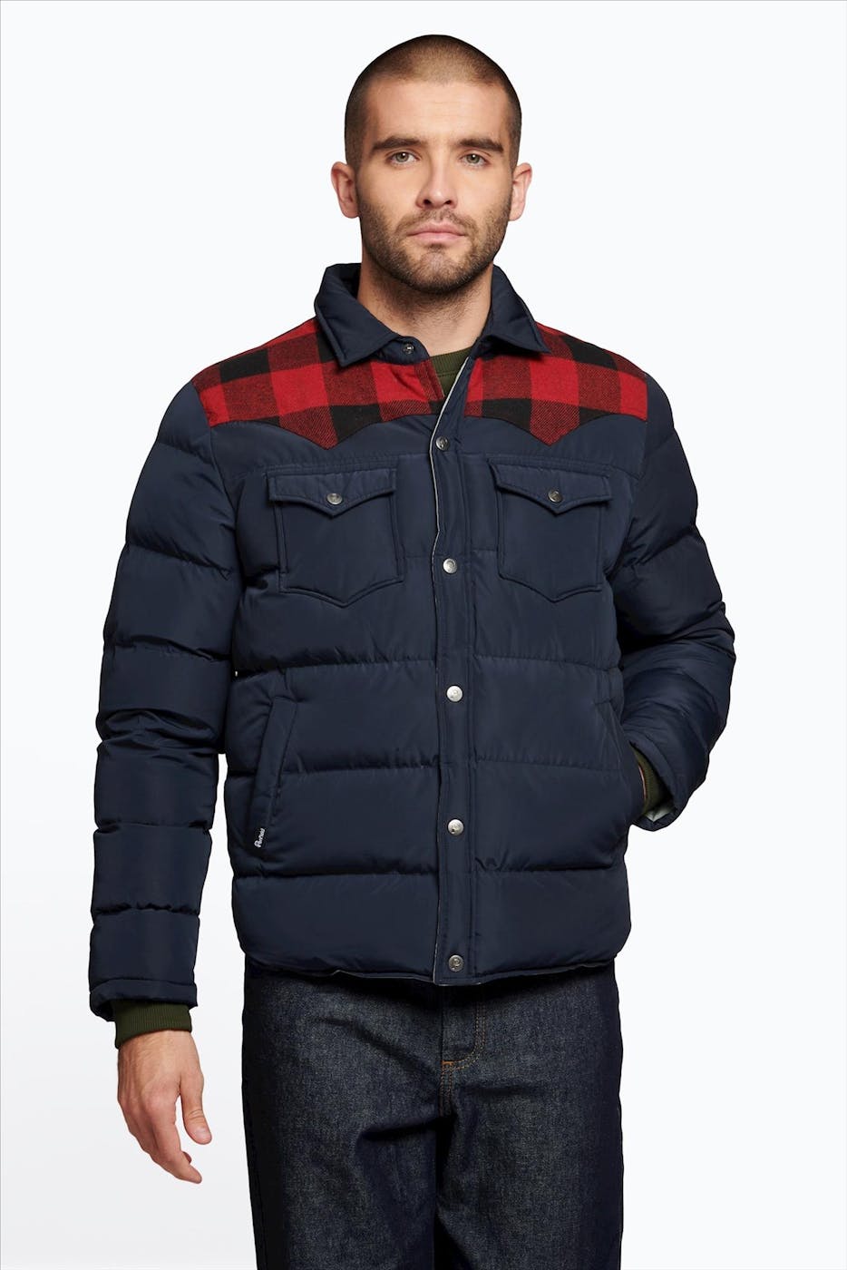 Penfield - Donkerblauwe Rockford Primaloft jas