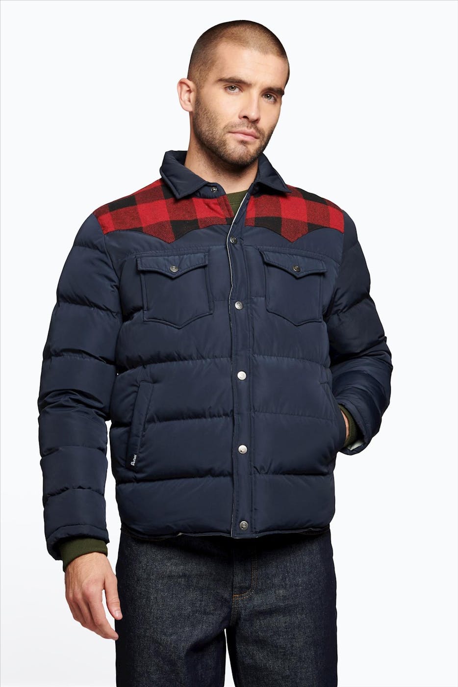 Penfield - Donkerblauwe Rockford Primaloft jas