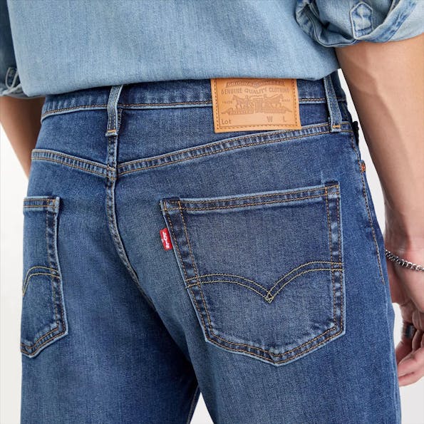 Levi's - Beigeblauwe 511 slim jeans