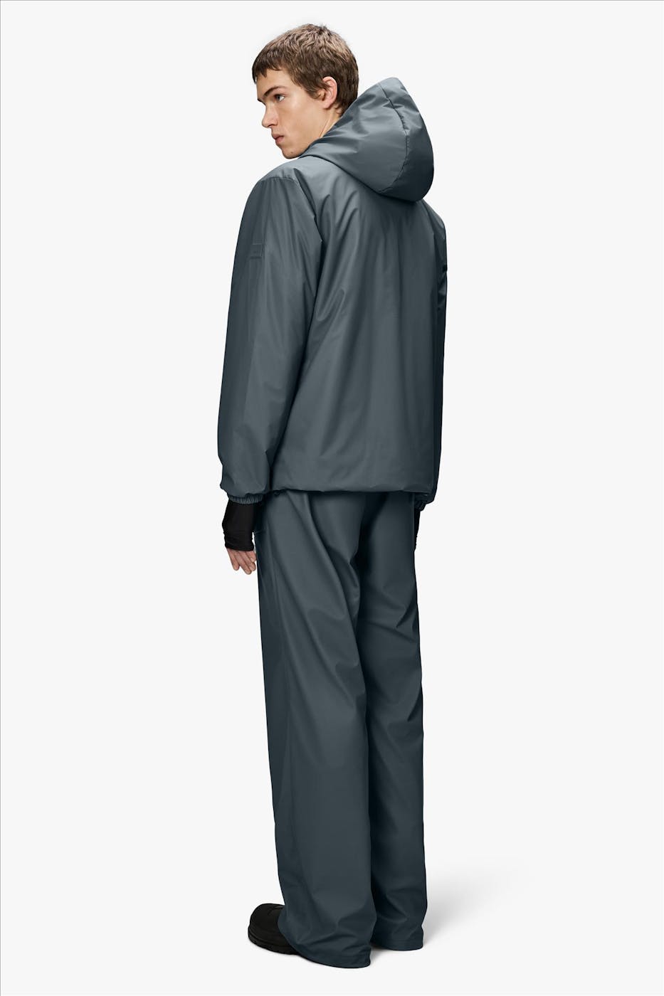 RAINS - Grijsblauwe Lohja Insulated jas