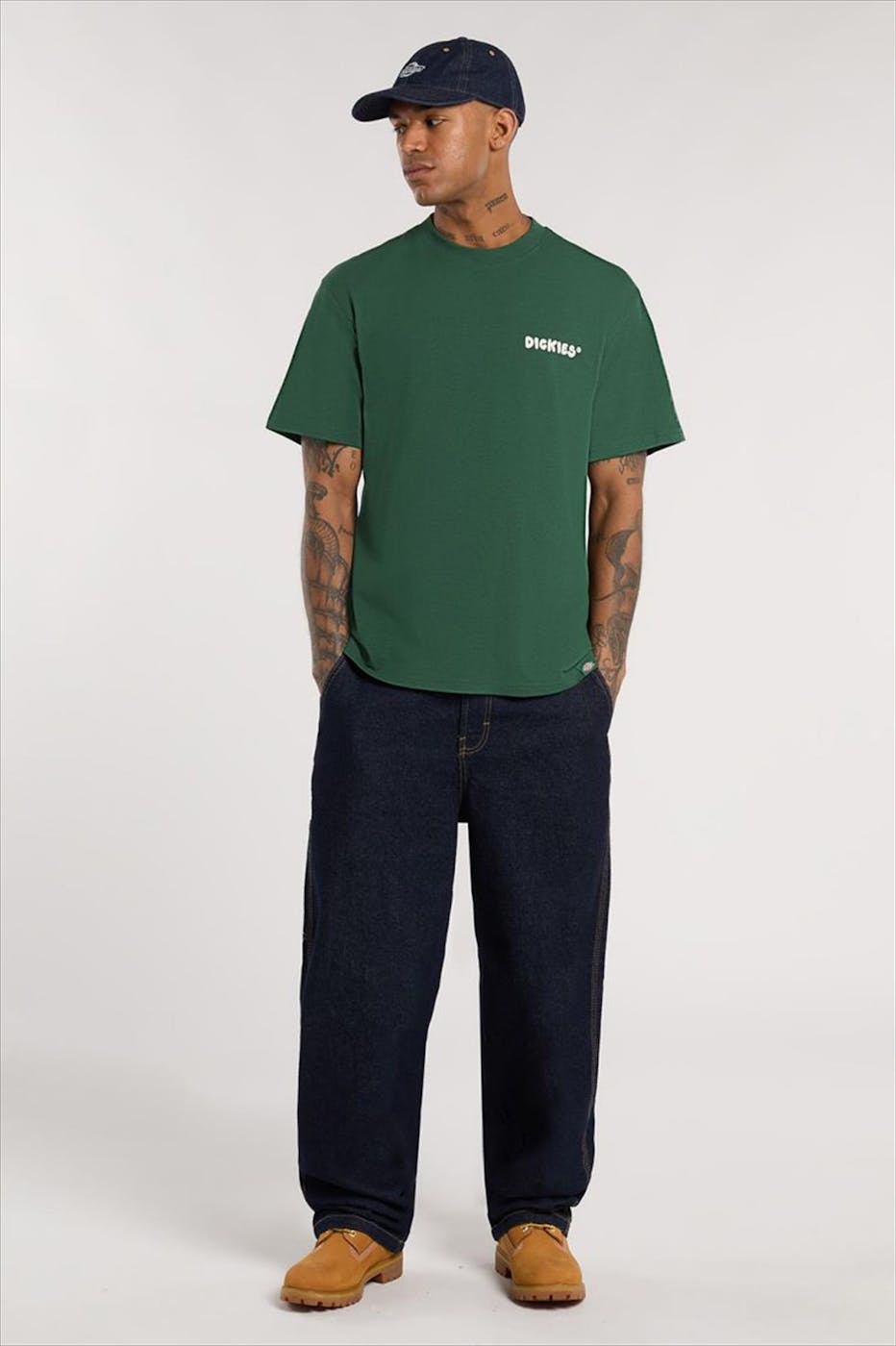 Dickies - Donkergroene Gordonsville T-shirt