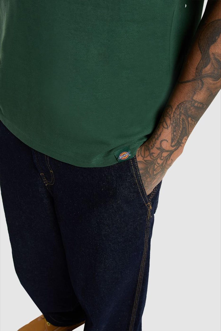 Dickies - Donkergroene Gordonsville T-shirt