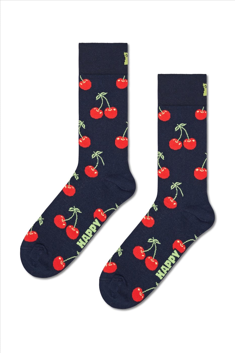 Happy Socks - Donkerblauwe Cherry sokken, maat: 36-40
