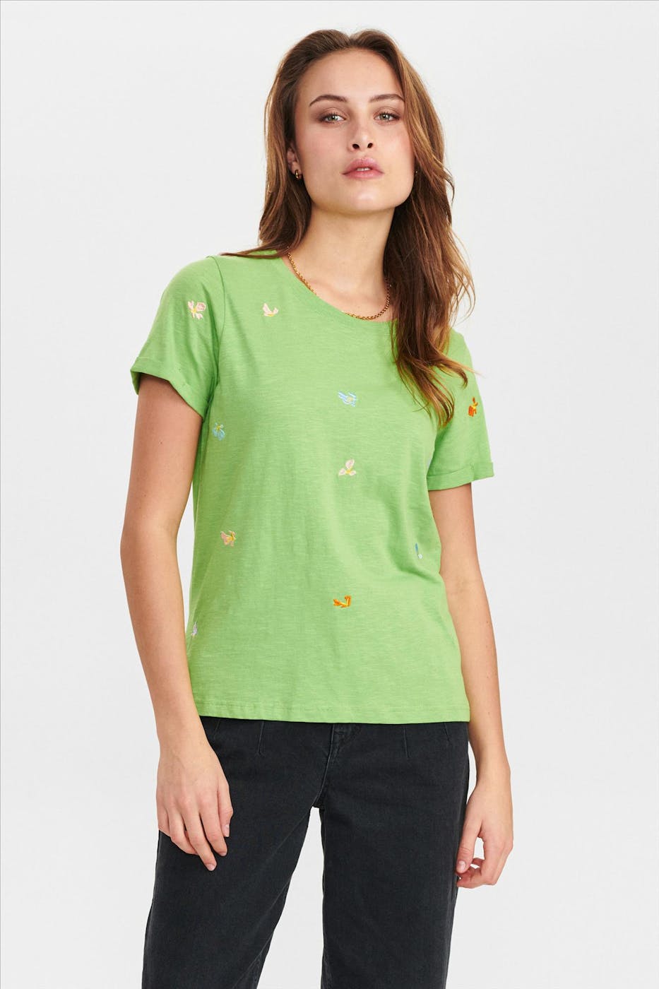 Nümph - Groene Nudelphi T-shirt