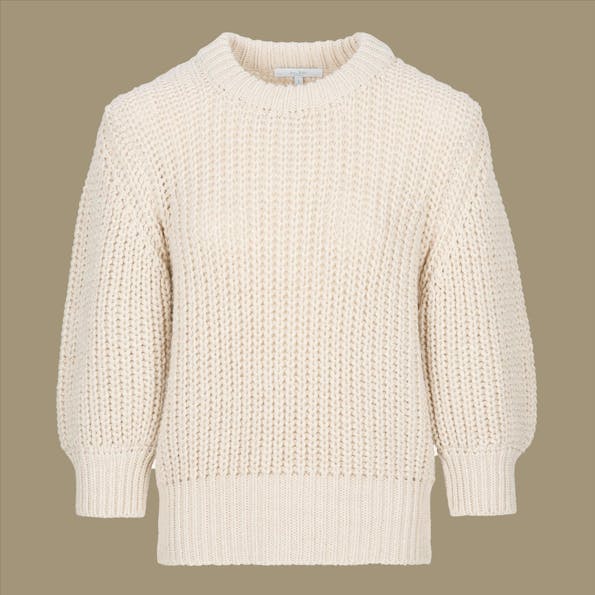 BY BAR - Ecru Loes pullover