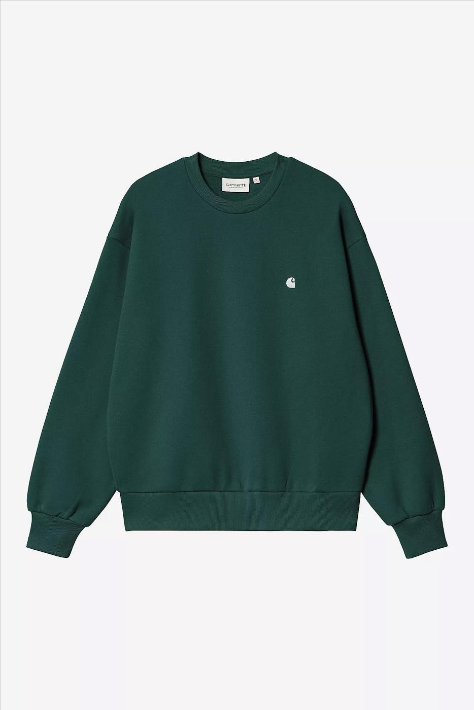 Carhartt WIP - Donkergroene Casey sweater