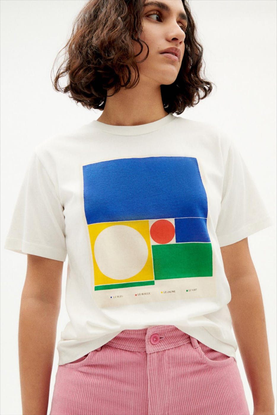 Thinking Mu - Witte Color Chart T-shirt