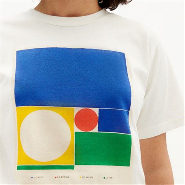Thinking Mu - Witte Color Chart T-shirt