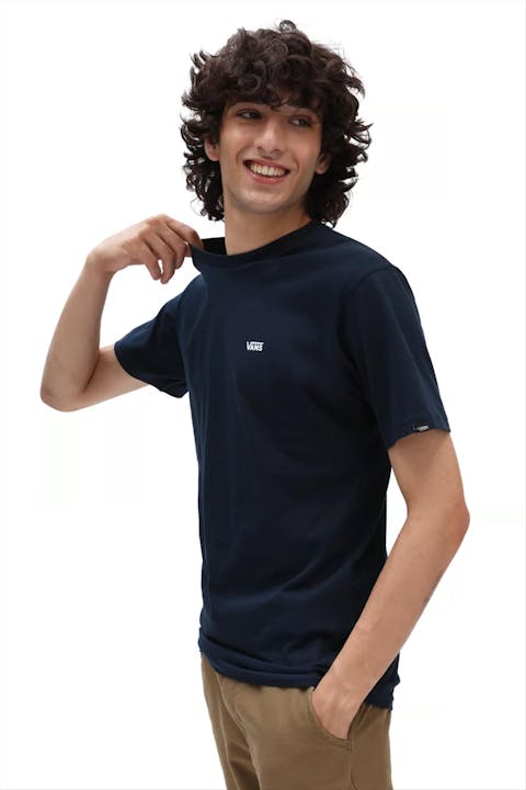 Vans  - Donkerblauwe Classic logo t-shirt