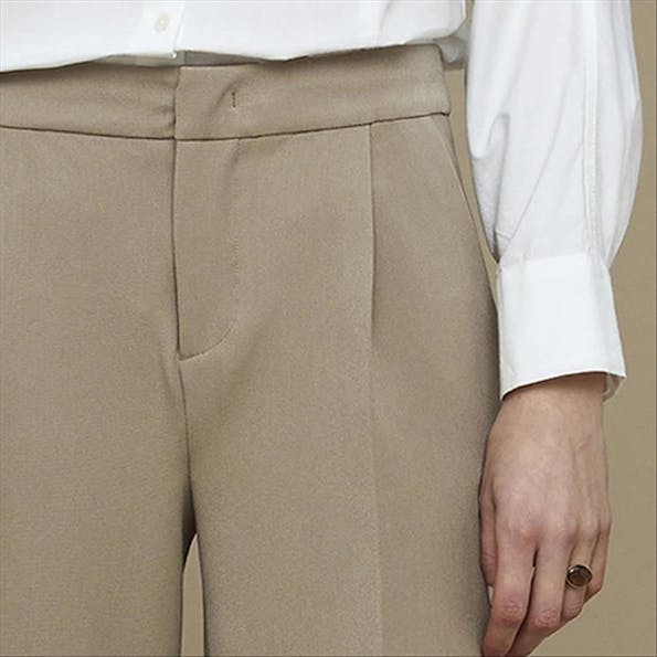 BY BAR - Beige Classy broek