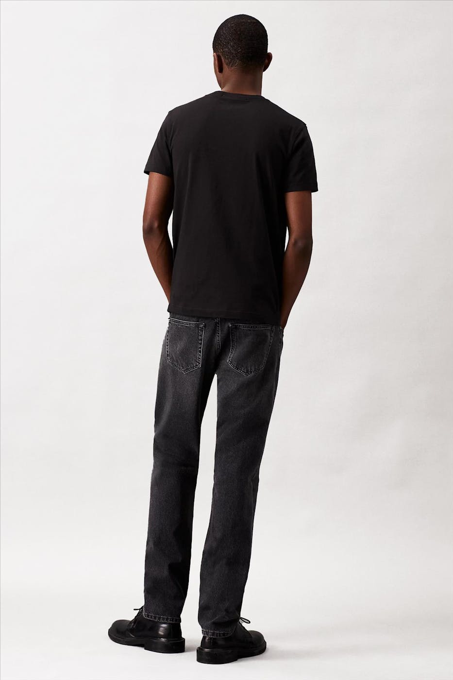 Calvin Klein Jeans - Zwarte CK Icon T-shirt