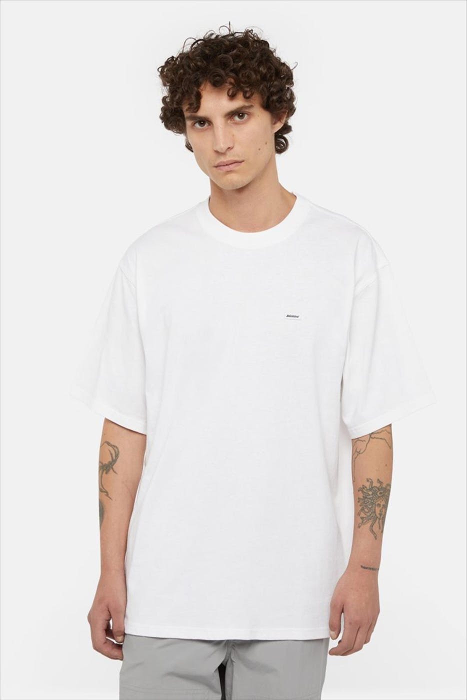 Dickies - Witte Clancy Heavyweight T-shirt