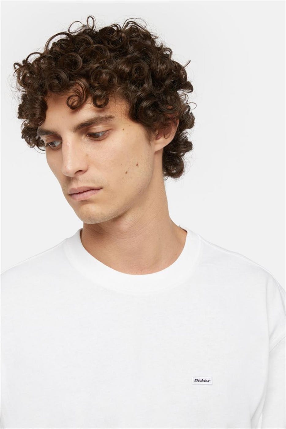 Dickies - Witte Clancy Heavyweight T-shirt