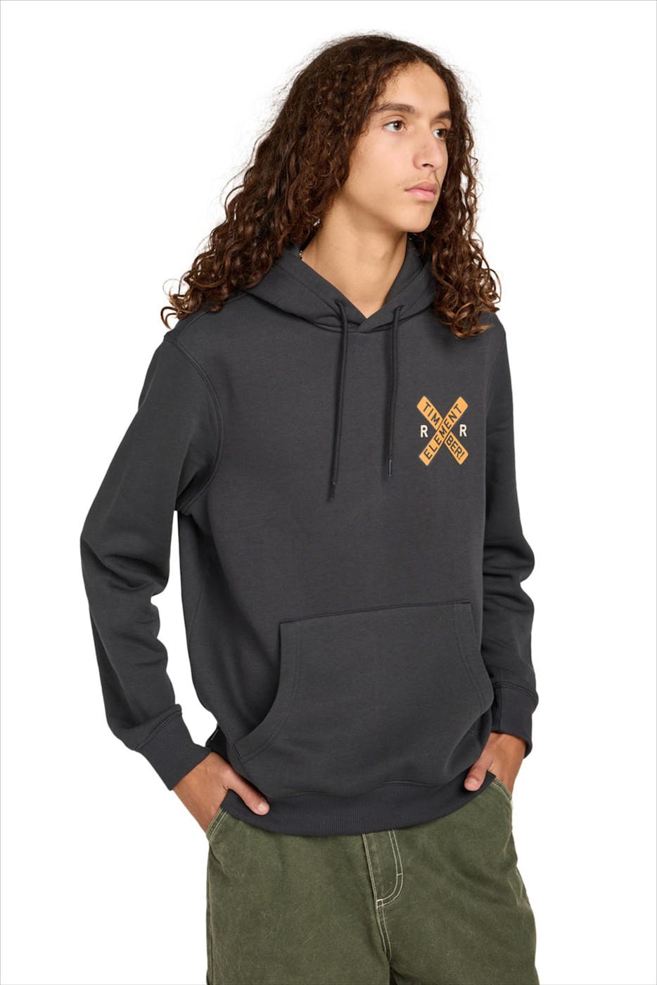 Element - Antraciete Timber hoodie