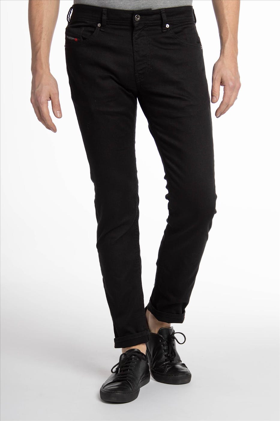 Diesel - Zwarte Thommer skinny jeans