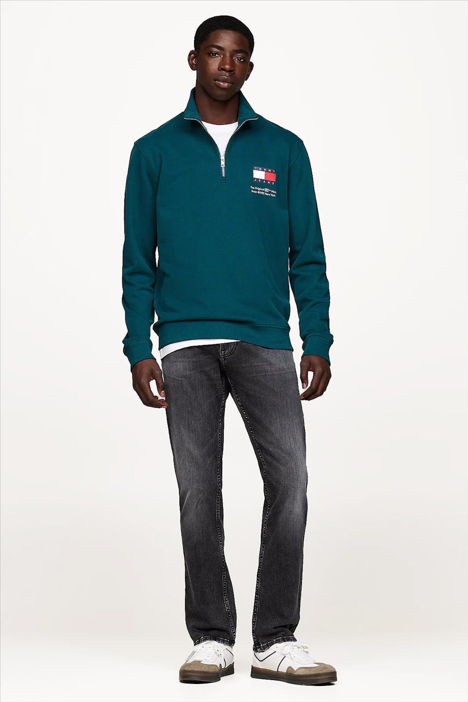 Tommy Jeans - Zwarte Scanton Slim jeans