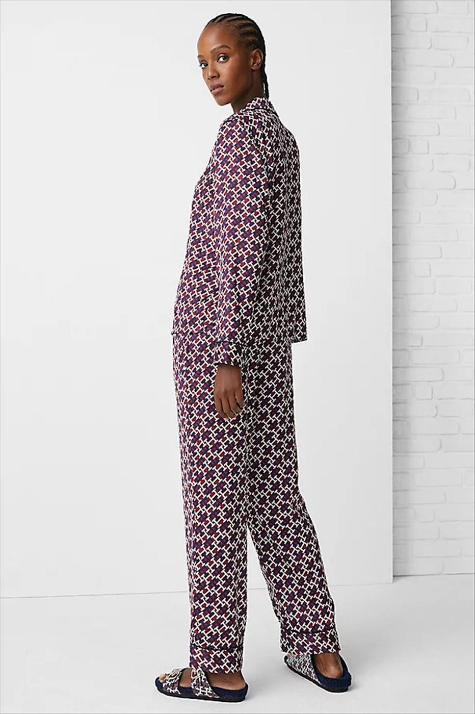 Tommy Hilfiger Underwear - Bordeaux Monogram pyjama set